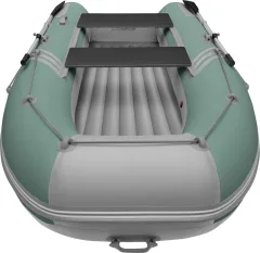 Надувная лодка Roger Boat Zefir 3700 (большой киль, зеленый/серый комби) — фото 4