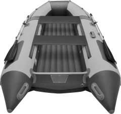 Надувная лодка Roger Boat Zefir 3700 (большой киль, серый/графит комби) — фото 4