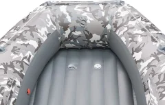 Надувная лодка Roger Boat Zefir 3700 (большой киль, серый камуфляж/графит комби) — фото 8