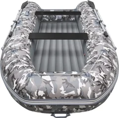 Надувная лодка Roger Boat Zefir 3700 (большой киль, серый камуфляж/графит комби) — фото 9