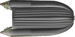 Надувная лодка Roger Boat Zefir 3700 (большой киль, зеленый камуфляж/черный комби) — фото 3