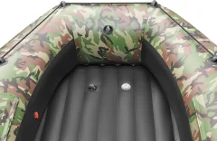 Надувная лодка Roger Boat Zefir 3700 (большой киль, зеленый камуфляж/черный комби) — фото 8