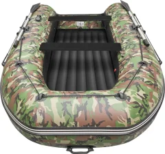Надувная лодка Roger Boat Zefir 3700 (большой киль, зеленый камуфляж/черный комби) — фото 9