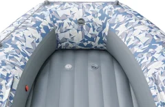 Надувная лодка Roger Boat Zefir 3700 (большой киль, битое стекло/серый комби) — фото 10