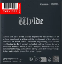 Струны для электрогитары Dunlop Manufacturing ZWEN1052 — фото 2