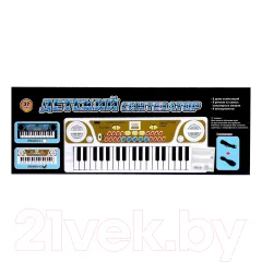 Музыкальная игрушка Zhorya Синтезатор Детский ZYB-B3151-2 / 6975821 (белый) — фото 3