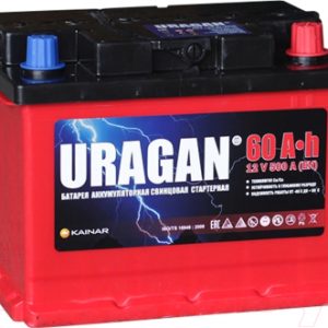 Автомобильный аккумулятор Uragan 60 R+ / 060 14 24 01 0201 07 11 9 L