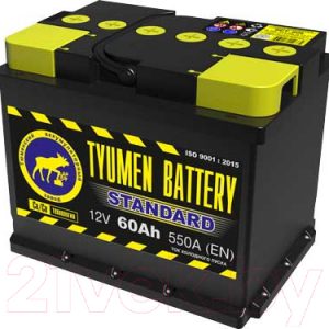 Автомобильный аккумулятор Tyumen Battery Standard R+ / 6СТ-60оп ST