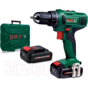 Аккумуляторный шуруповерт DWT ABS-12 L-2 BMC
