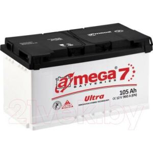 Автомобильный аккумулятор A-mega Ultra 105 R