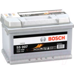 Автомобильный аккумулятор Bosch S5 007 574 402 075 / 0092S50070