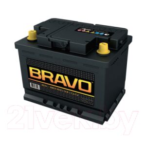 Автомобильный аккумулятор BRAVO 6СТ-74VL 1 Рус