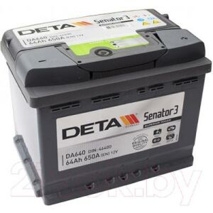 Автомобильный аккумулятор Deta Senator3 DA640