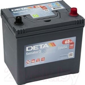 Автомобильный аккумулятор Deta Senator3 DA654