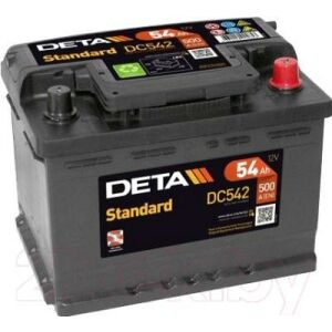 Автомобильный аккумулятор Deta Standart DC542