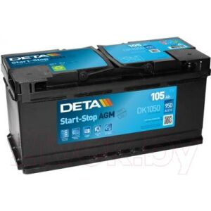 Автомобильный аккумулятор Deta Start-Stop AGM DK1050