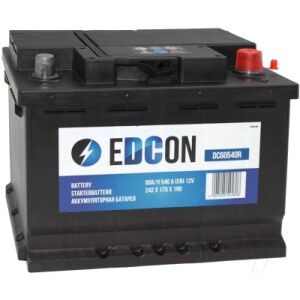 Автомобильный аккумулятор Edcon DC60540R