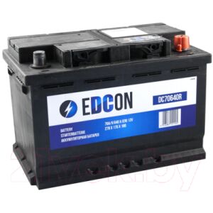 Автомобильный аккумулятор Edcon DC70640R