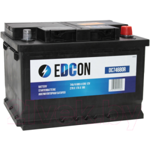 Автомобильный аккумулятор Edcon DC74680R