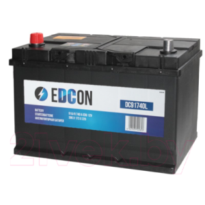 Автомобильный аккумулятор Edcon DC91740L