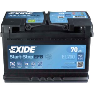 Автомобильный аккумулятор Exide ECM EL700