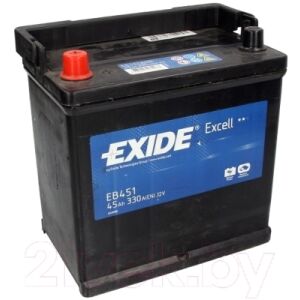 Автомобильный аккумулятор Exide Excell EB451