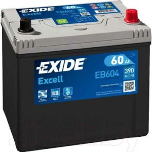 Автомобильный аккумулятор Exide Excell EB604