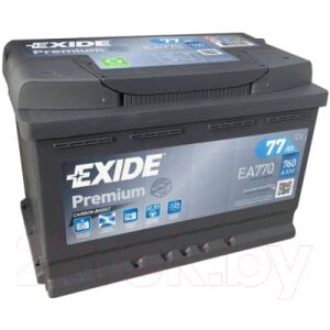 Автомобильный аккумулятор Exide Premium EA770