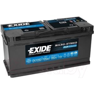 Автомобильный аккумулятор Exide Start-Stop AGM EK1050