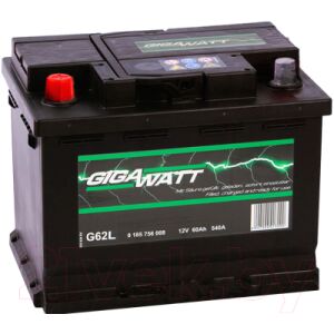 Автомобильный аккумулятор Gigawatt 560408054
