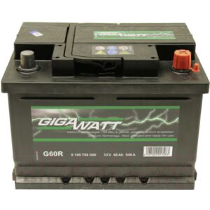Автомобильный аккумулятор Gigawatt 560409054