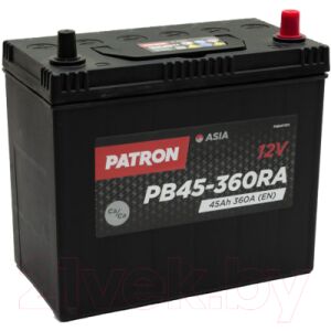 Автомобильный аккумулятор Patron Asia PB45-360RA