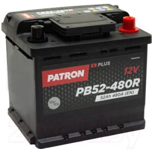Автомобильный аккумулятор Patron Plus PB52-480R