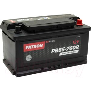 Автомобильный аккумулятор Patron Plus PB85-760R