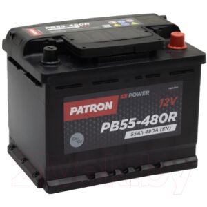 Автомобильный аккумулятор Patron Power PB55-480R