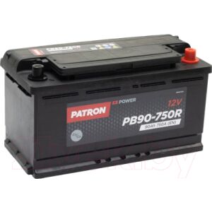 Автомобильный аккумулятор Patron Power PB90-750R
