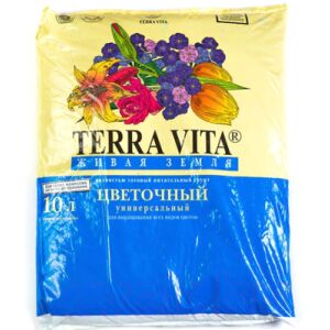 Грунт для растений Terra Vita Живая земля. Цветочный