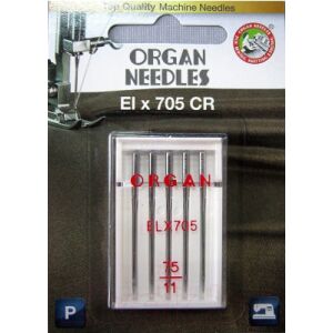 Иглы для швейной машины Organ Elx705 CR 5/75