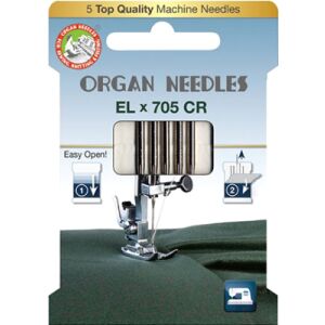 Иглы для швейной машины Organ Elx705 CR 5/90