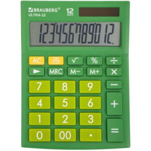 Калькулятор Brauberg ULTRA-12-GN / 250493
