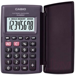 Калькулятор Casio HL-820LV-BK-S-GP