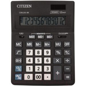 Калькулятор Citizen CDB-1201BK
