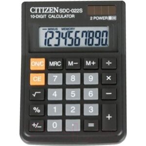 Калькулятор Citizen SDC-022 S