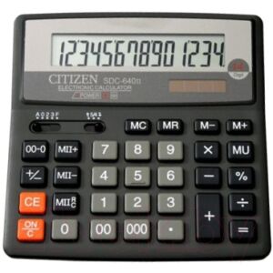 Калькулятор Citizen SDC-640 II