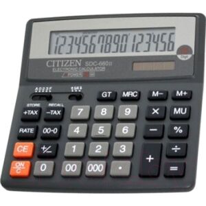 Калькулятор Citizen SDC-660 II
