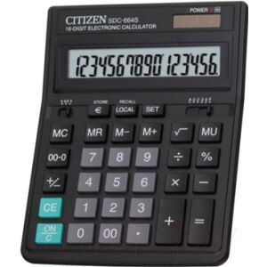 Калькулятор Citizen SDC-664 S