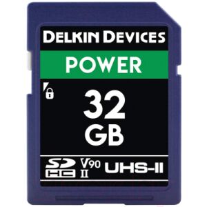 Карта памяти Delkin Power SDXC 32GB 2000X UHS-II (Class 10) V90 (DDSDG200032G)