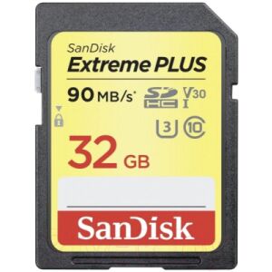 Карта памяти SanDisk Extreme Plus 32GB (SDSDXWF-032G-GNCIN)