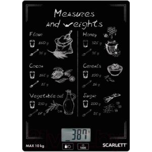 Кухонные весы Scarlett SC-KS57P64