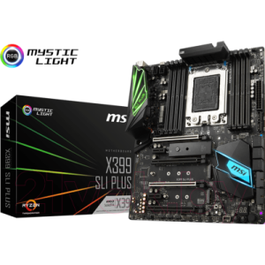 Материнская плата MSI X399 SLI Plus